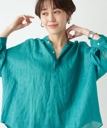 un dix cors(アンディコール) 【LE GLAZIK(ル グラジック)】ギャザーブラウス