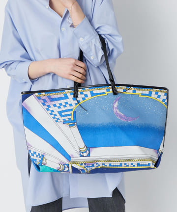 【WEB限定・manipuri(マニプリ)】船形トートLトロンプルイユ