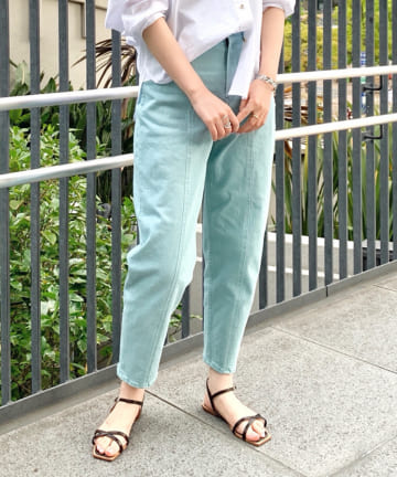 【YANUK/ヤヌーク】Barrel Legs/バレルレッグ