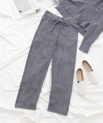 【WOMEN'S】ホイップニットロングパンツ/ルームウェア (セットアップ可)