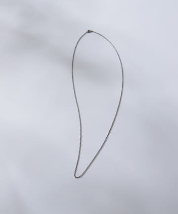 【Anthem for the senses】細ボールチェーンネックレス