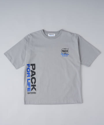 【TAGS™×OUTDOOR PRODUCTS】 Logos Print TEE
