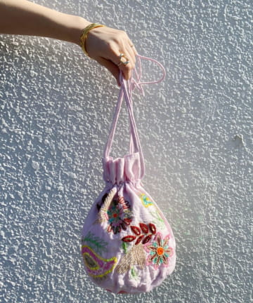 【WEB限定】(ne Quittez pas)ペイズリーショルダーバッグ