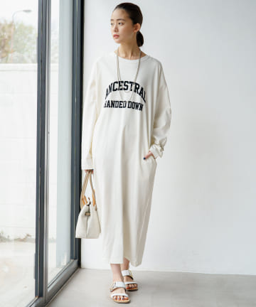 ジャージロゴワンピース