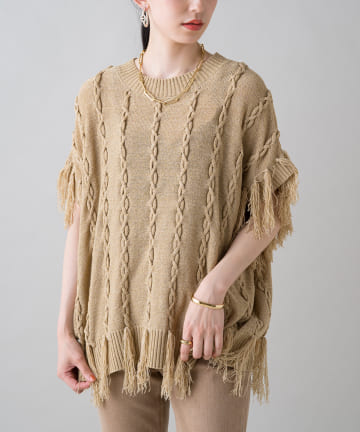 フリンジニット