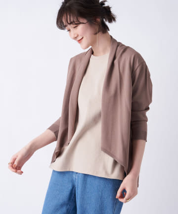 【ワードローブに加えたい】トッパーカーディガン
