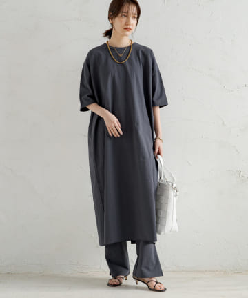 【WEB限定】プリントロングドレス