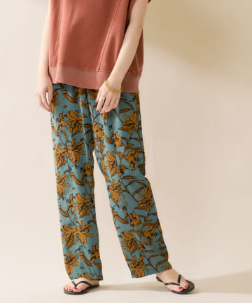 プリントイージーパンツ