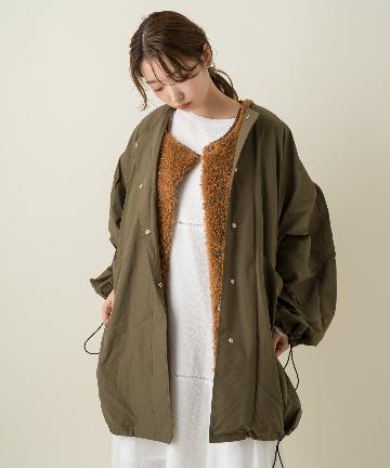 【SETITEM】ミリタリーコート×ボアベストSET