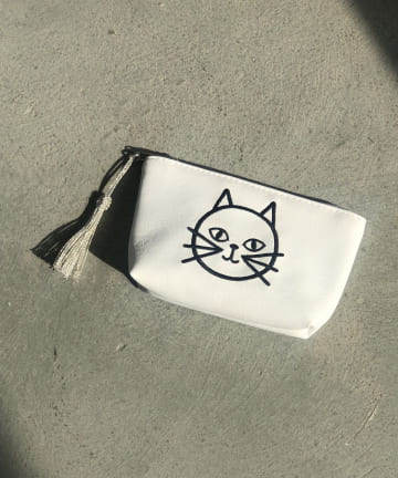 【FatimaMorocco(ファティマモロッコ)】CATポーチ