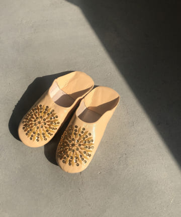 【FatimaMorocco(ファティマモロッコ)キラキラバブーシュ