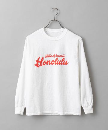 【FUNG/ファング】honoluluロゴプリントロンT/