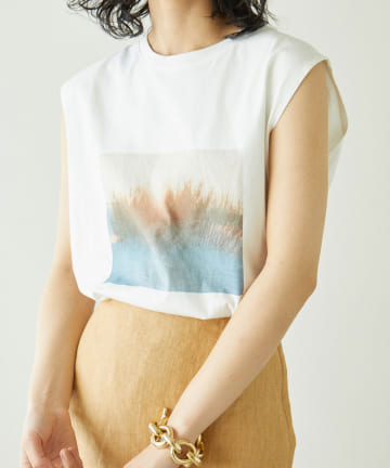 ノースリグラフィックTシャツ