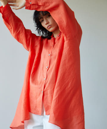 ラミーバックフレアシャツ