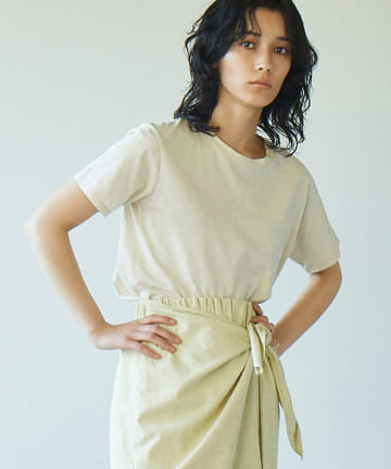 リネンコンパクトTシャツ