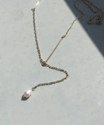 【1つで2度楽しめる】淡水パール2WAYネックレス