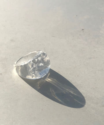 【指先を彩るデザイン】箔入りクリアリング