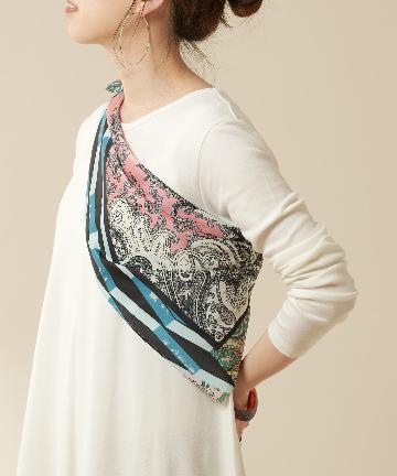 大判ペイズリースカーフ