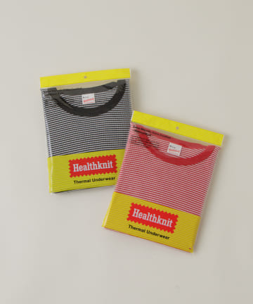 HEALTH KNIT　ベーシッククルーネックプルオーバー