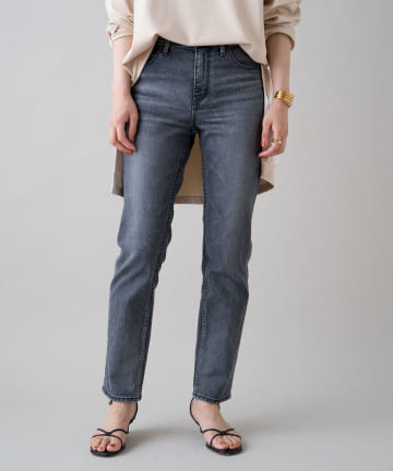 【YANUK/ヤヌーク】ストレートデニムパンツ ANNETTE/アネット