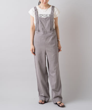 【YANUK/ヤヌーク】WEB限定 リラックスサロペット