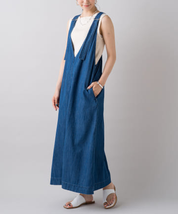 【YANUK/ヤヌーク】WEB限定 リラックスジャンパースカート