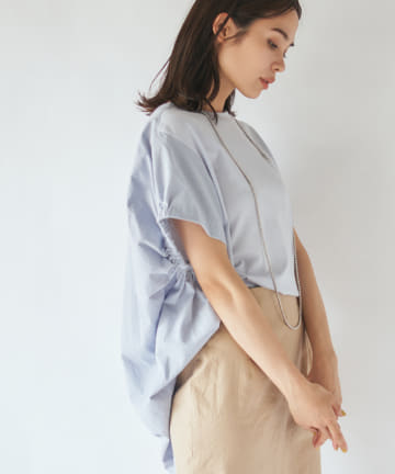 【手洗い可】バックボリュームTシャツ