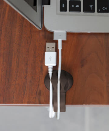 【bobino/ボビーノ】デスクケーブルクリップ