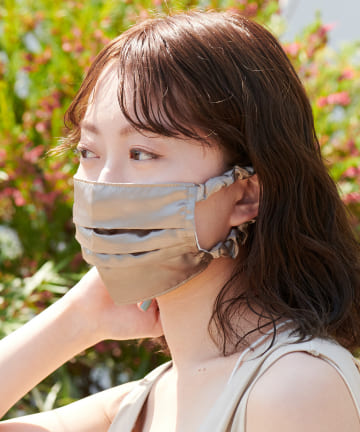 【抗菌消臭】シャーリングシュシュマスク