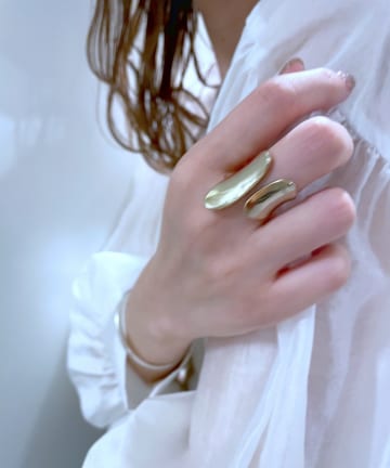[eau un bijou] splash (ring)