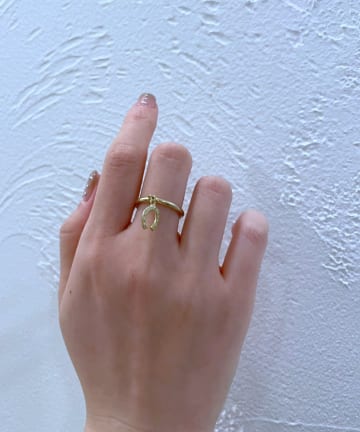 [eau un bijou] hoof (ring)