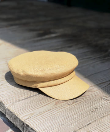 【軽い素材感で被り心地もおすすめ】ペーパーマリンキャスケット