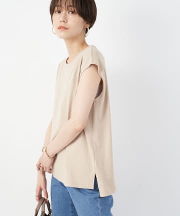 【色違いで揃えたくなる】USAコットンノースリカットソー