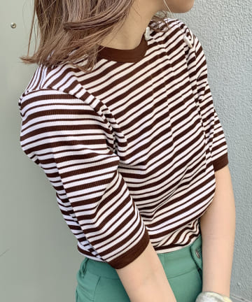 ＊ストレッチボーダーチビTee