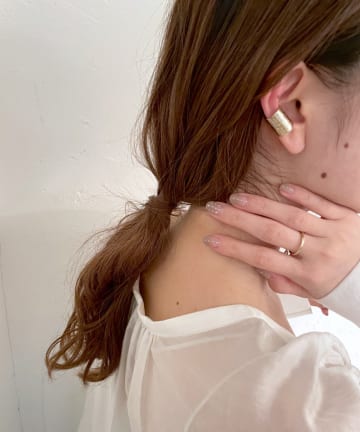 [eau un bijou] crest (earcuff)