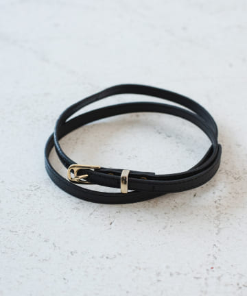 【定番人気】シンプル細ベルト