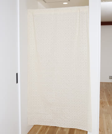 【素材にこだわる新生活】幾何学スタイルカーテン