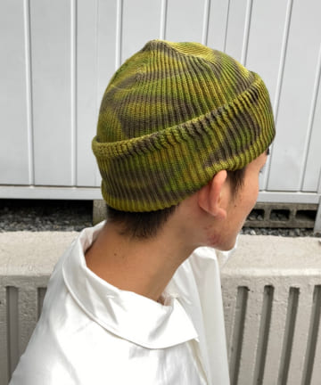 【UNISEX】WATCH CAP TIE DIE