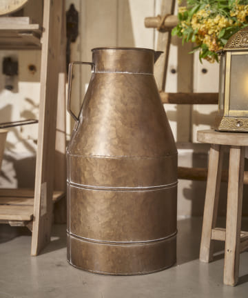 【French Garden】ブリキミルク缶