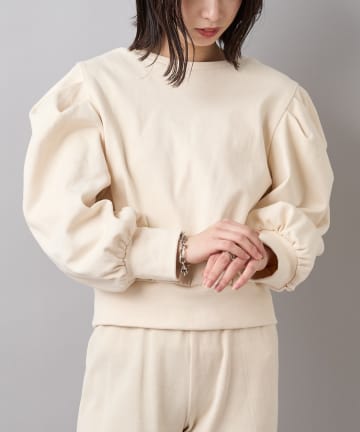 2way袖タックプルオーバー/WEB限定