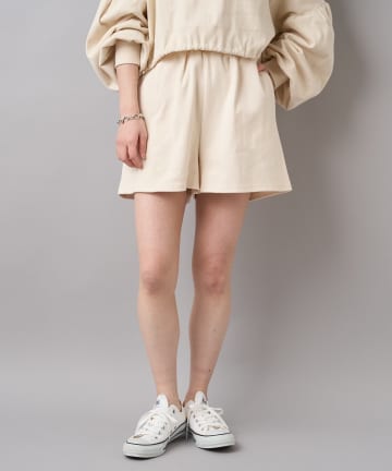 カットショートパンツ/セットアップ着用可能/WEB限定商品