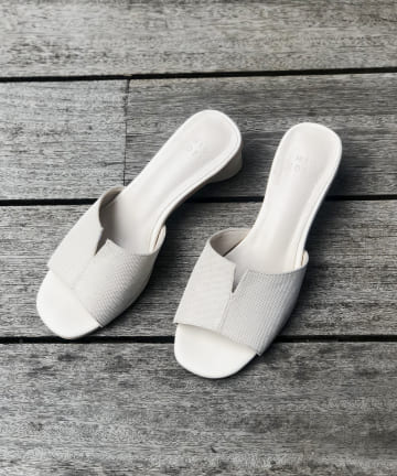 un dix cors(アンディコール) 【mionotis(ミオノティス)】シリンダーヒールミュール