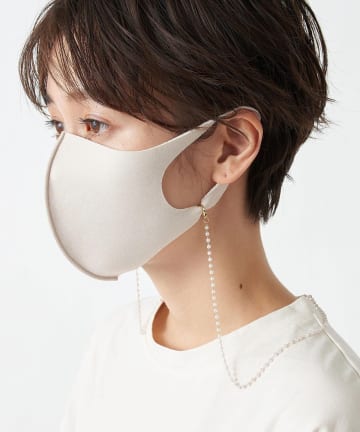 【エレガントで華やかに映える】パール3WAYマスクストラップ