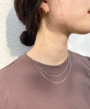 【WEB限定】ボールチェーンネックレス