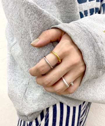 【WEB限定】ダブルラインリング