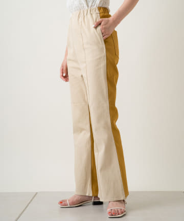 color blocking pants