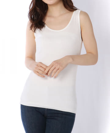 【見せるインナーとしてもおすすめ】バックレース2wayタンク