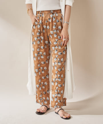 プリントイージーパンツ