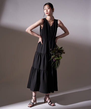 【odore/オドル】ティアードワンピース