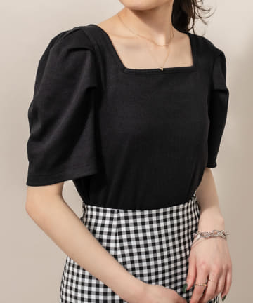 [mline] WEB限定 パワショルカットソー
